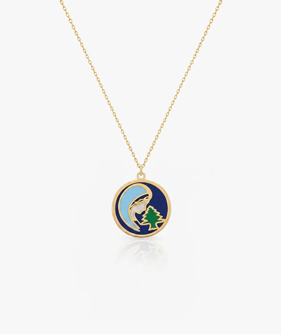 Holy virgin Mary Necklace